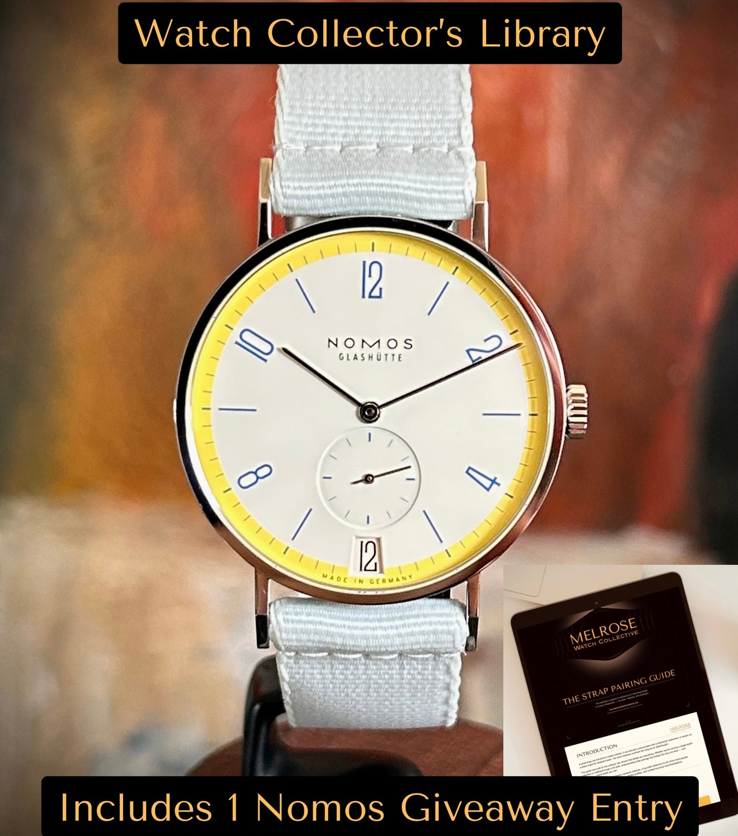 Watch Collector’s Library + 1 Nomos Giveaway Entry