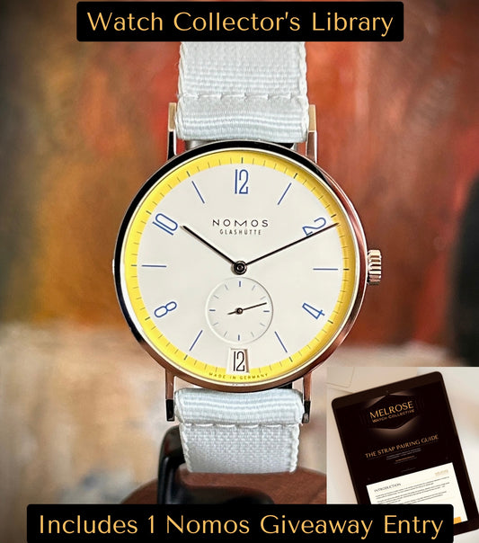 Watch Collector’s Library + 1 Nomos Giveaway Entry